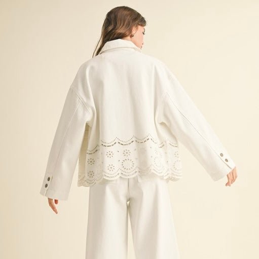 Jacket Farida - Color Platino