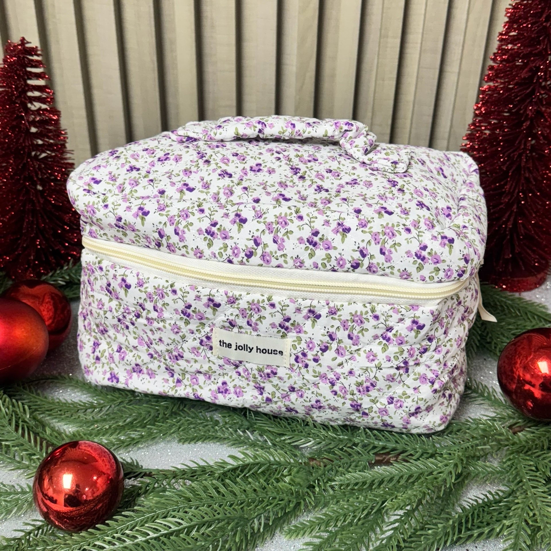 Cosmetiquera Holly - Color Platino