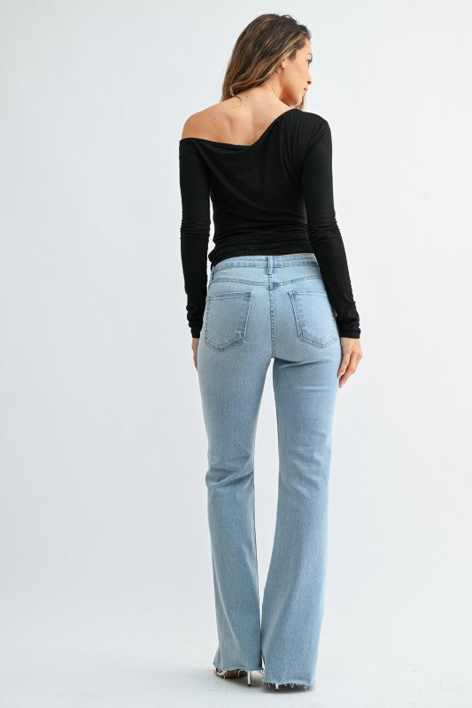 Jeans HR Scissor Flare