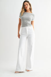 Jeans Stretch Wide Leg