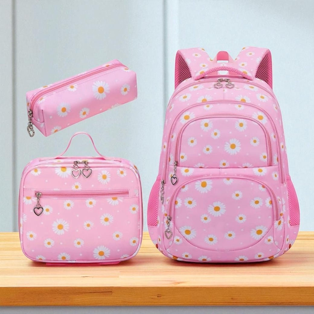 Set Mochila Flore - Color Platino