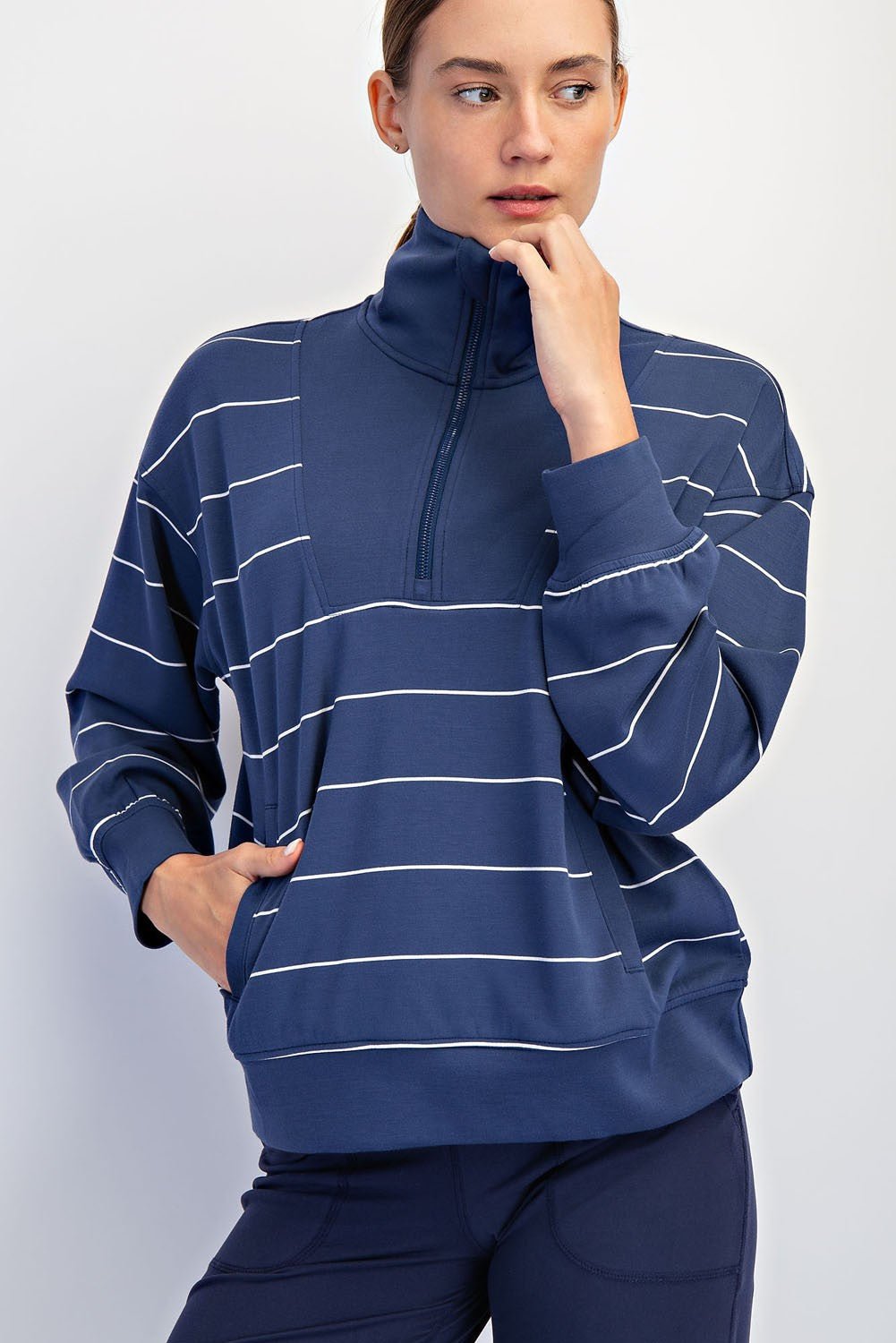 Hoodies Marfil - Color Platino