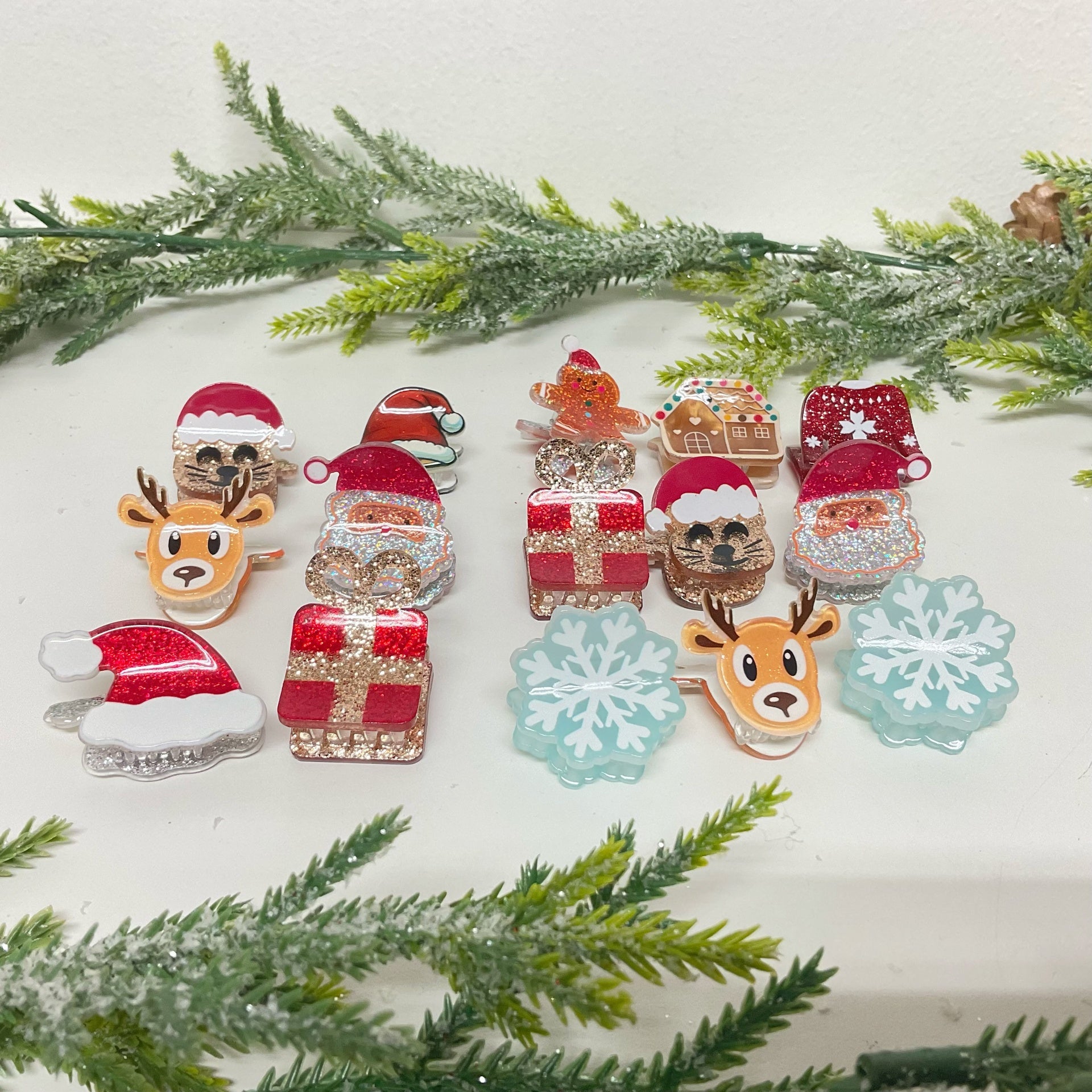 Ganchos Figuras Christmas Grande