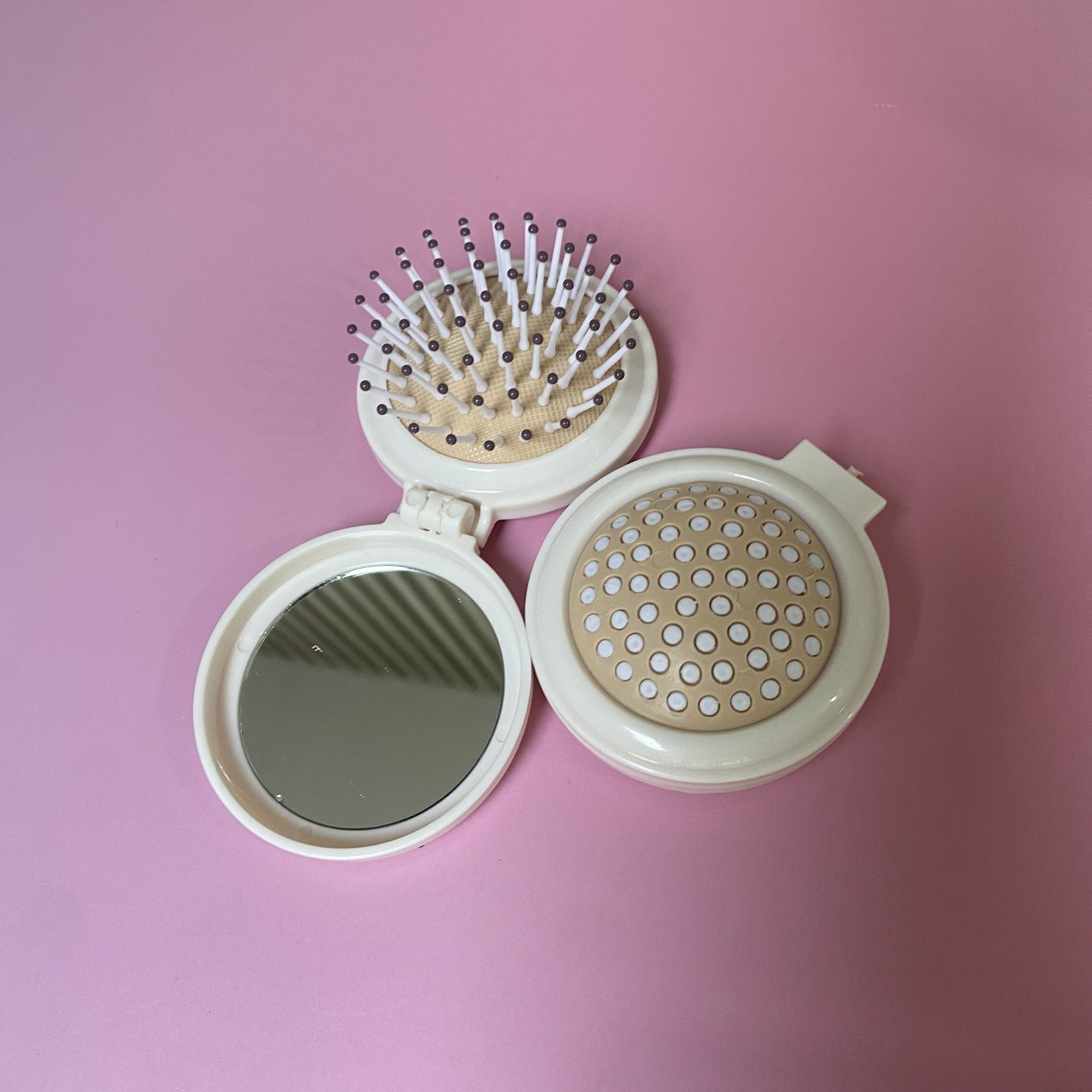Mini Cepillo y Espejo