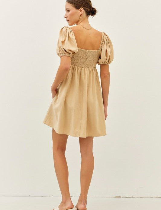 Vestido Wen - Color Platino
