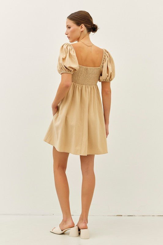 Vestido Wen - Color Platino