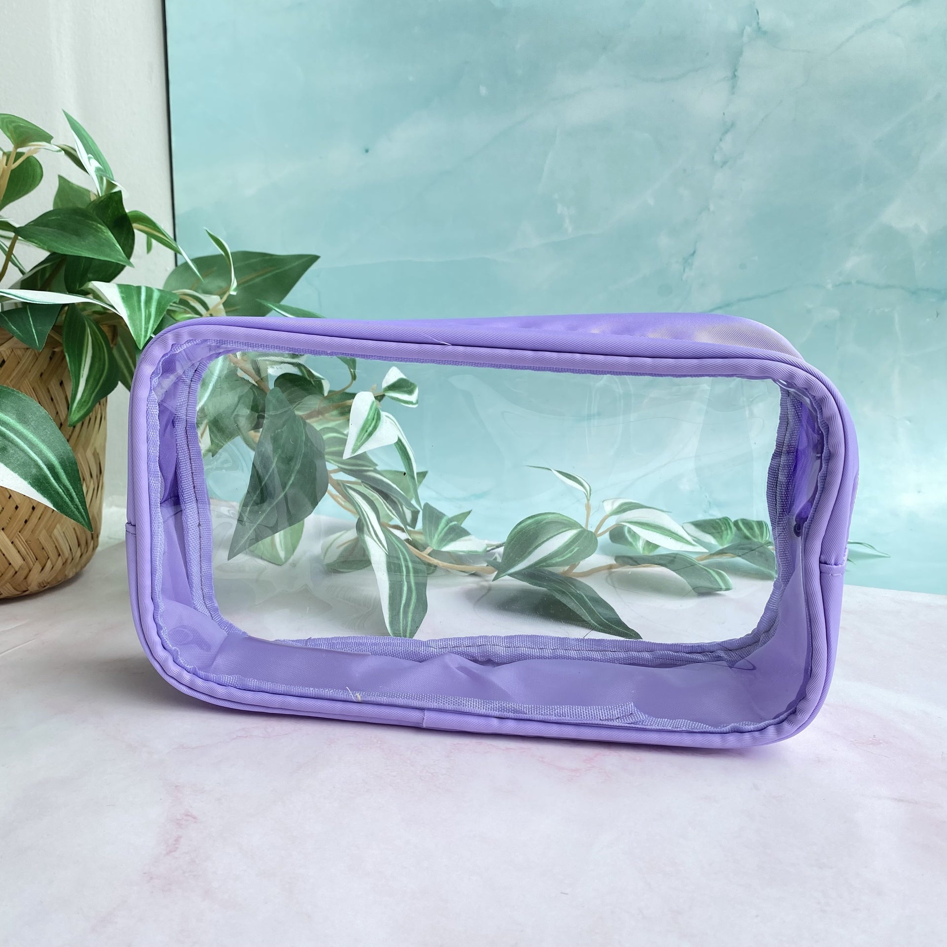 Cosmetiquera Kim - Color Platino