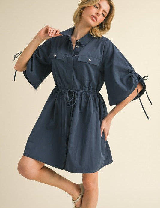 Vestido Kuak - Color Platino