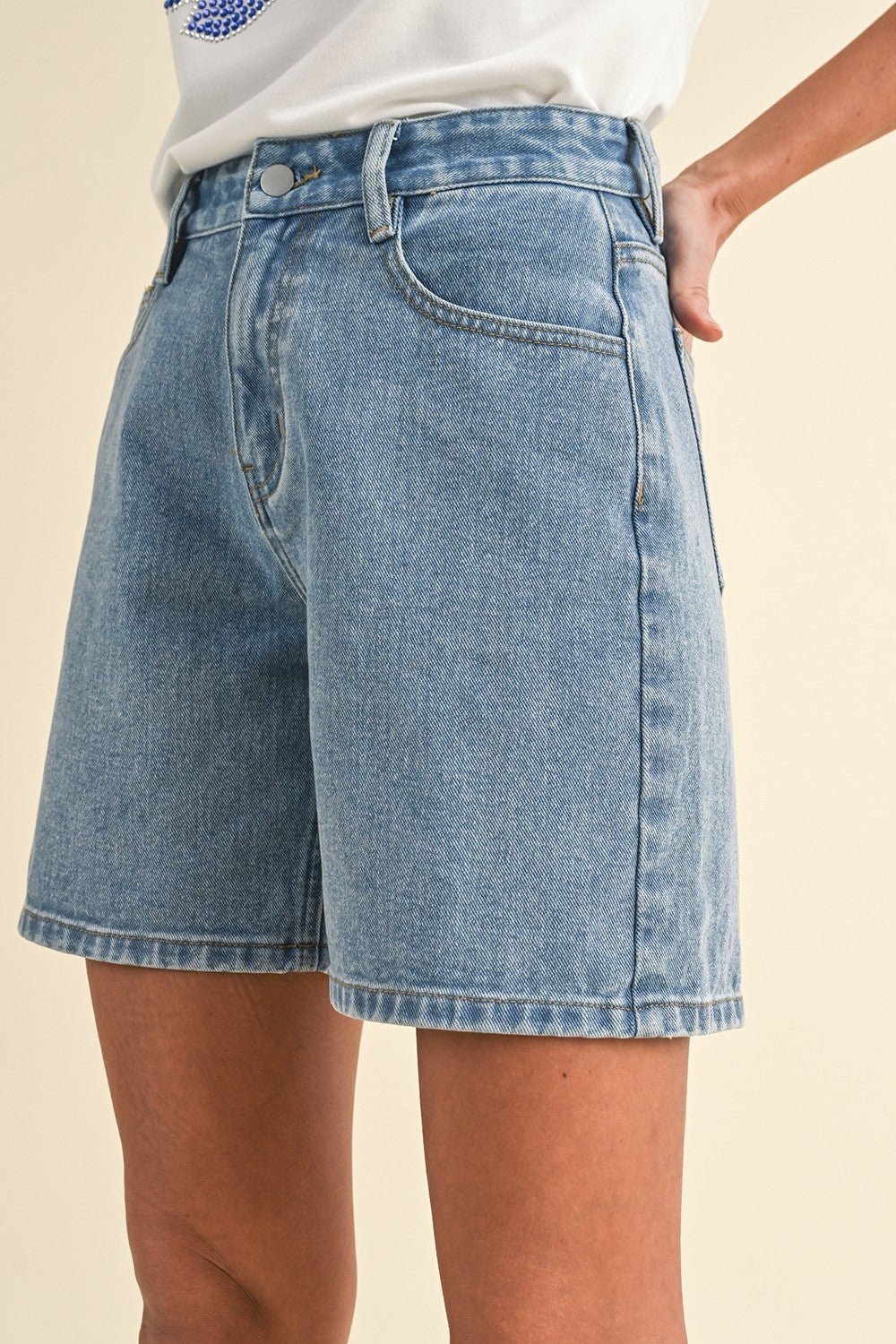 Shorts Pich - Color Platino