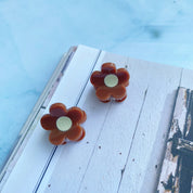 Gancho Flor - Color Platino