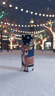 Termo Skinnys Navideño - Color Platino