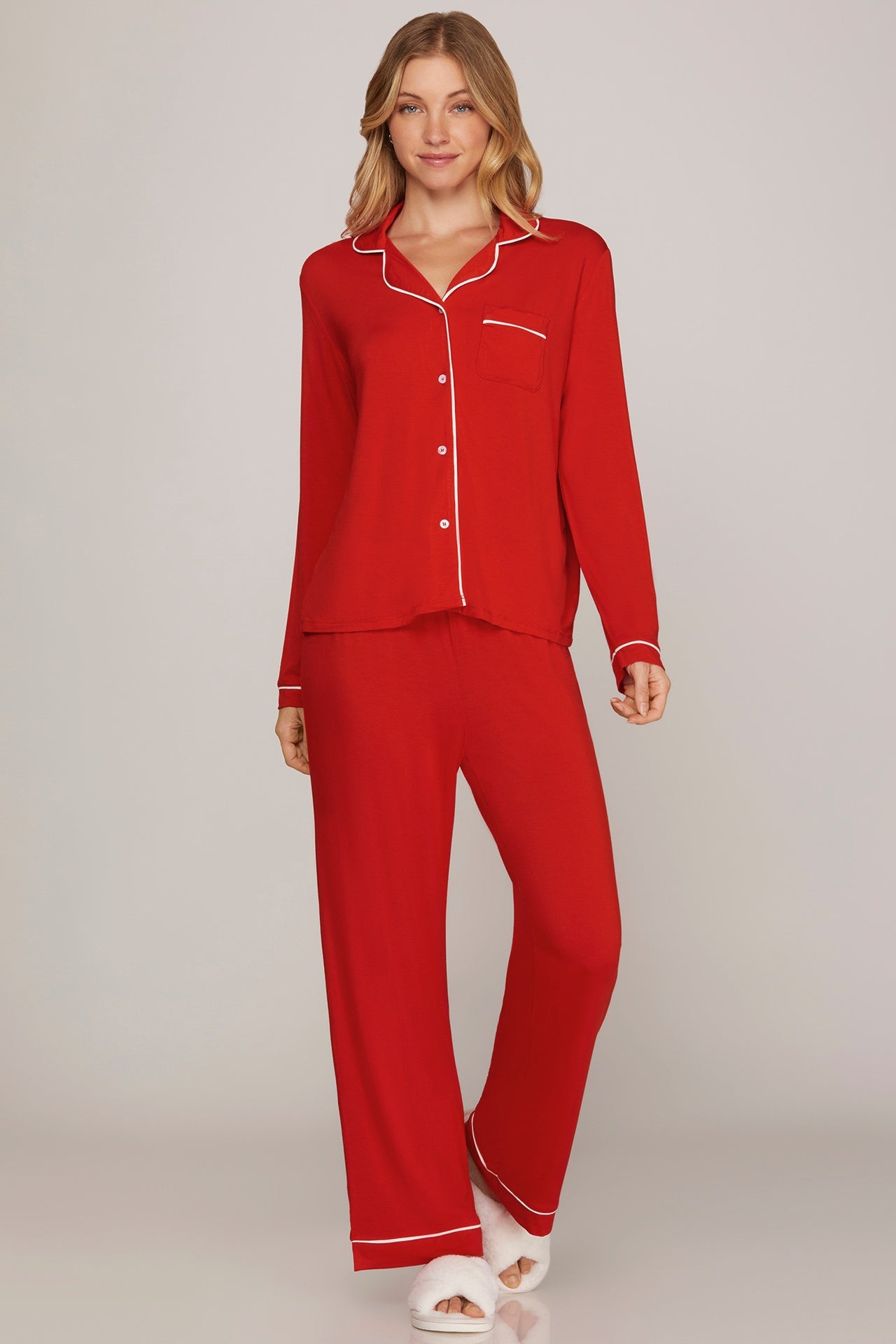 Set Pijama Adele - Color Platino