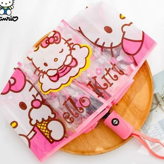 Sombrilla Hello Kitty