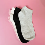 Set de 4 Calcetines Solidos