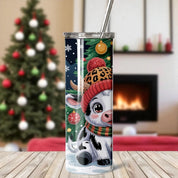 Termo Skinnys Navideño - Color Platino