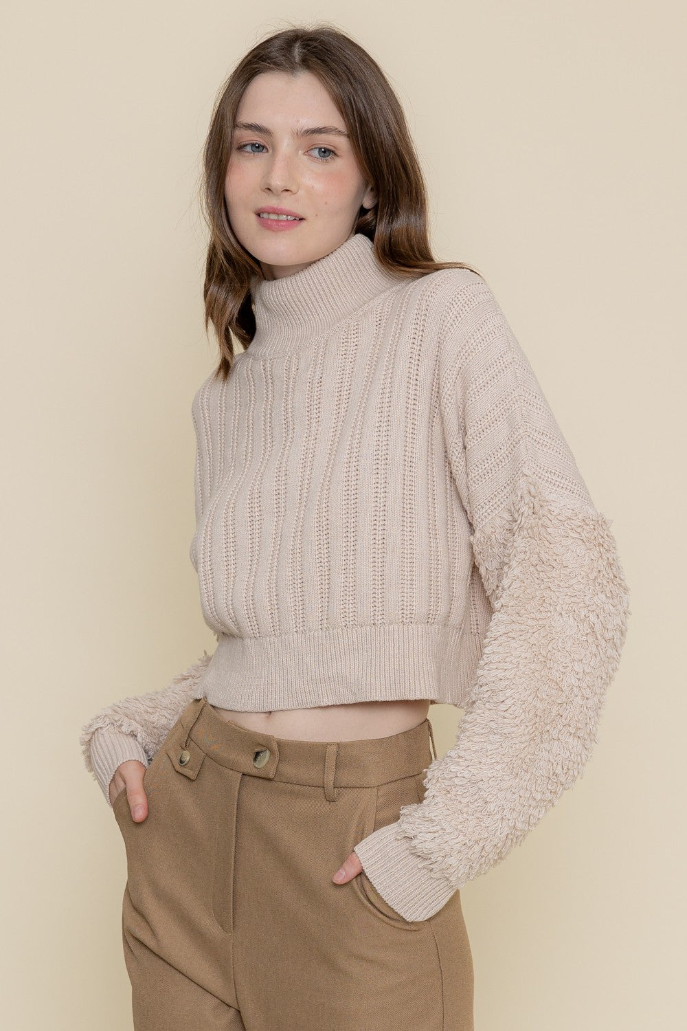 Crop Top Sweater Kushi
