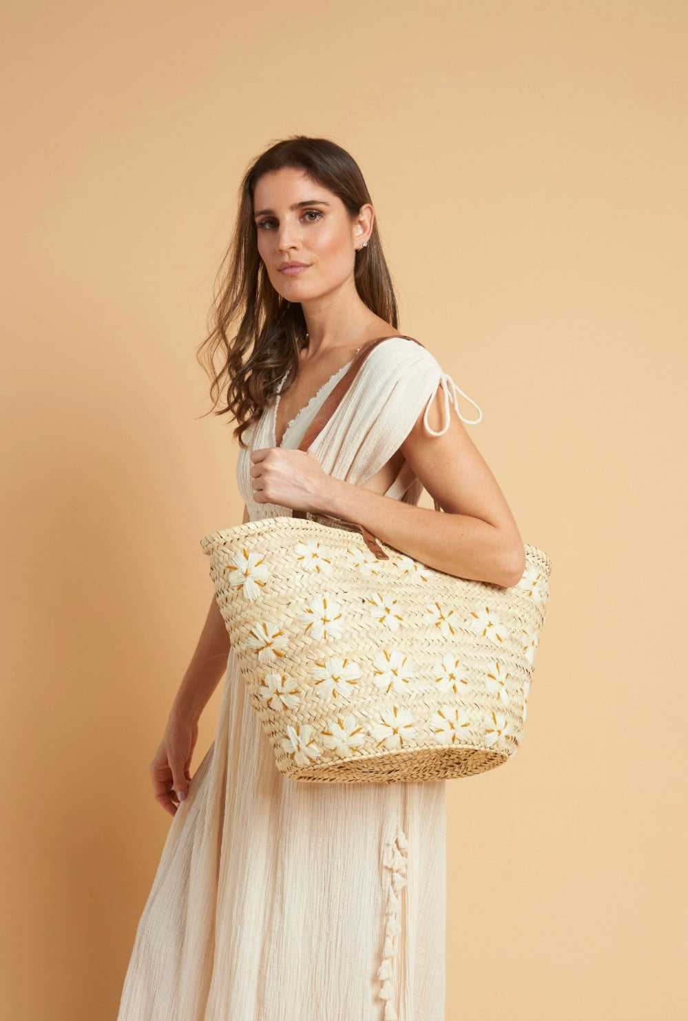 Bolso Playa Marguerite - Color Platino