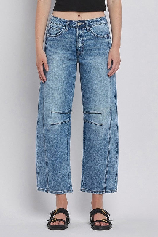 Jeans High Rise Barrel