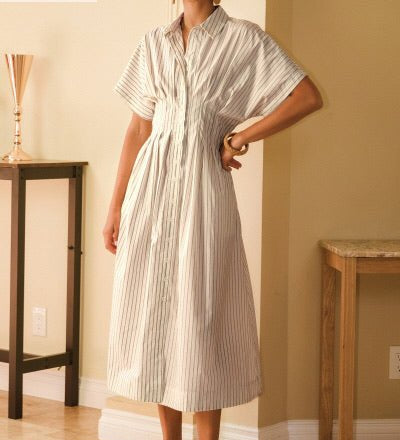 Vestido Eleanor - Color Platino