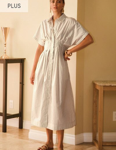 Vestido Eleanor - Color Platino