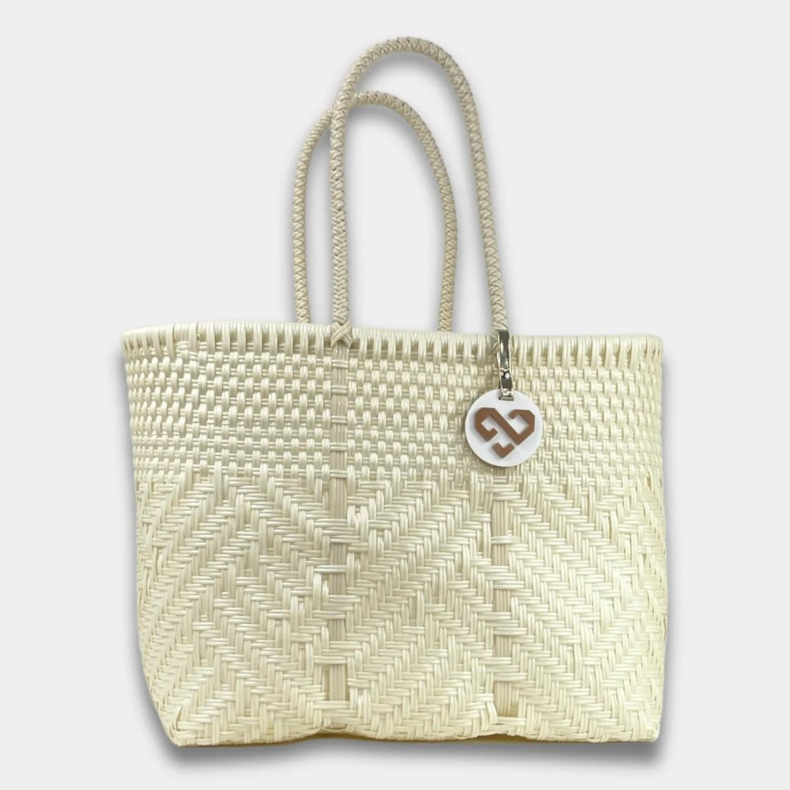 Tote Bag Glimmer G - Color Platino