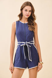 Romper Marisela - Color Platino