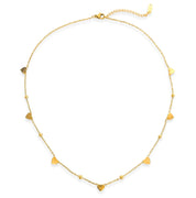 Collar Any - Color Platino