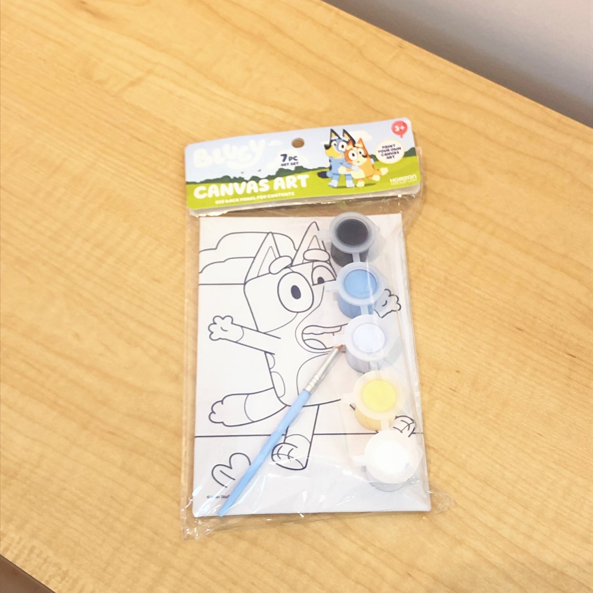 Mini Canva Bluey - Color Platino