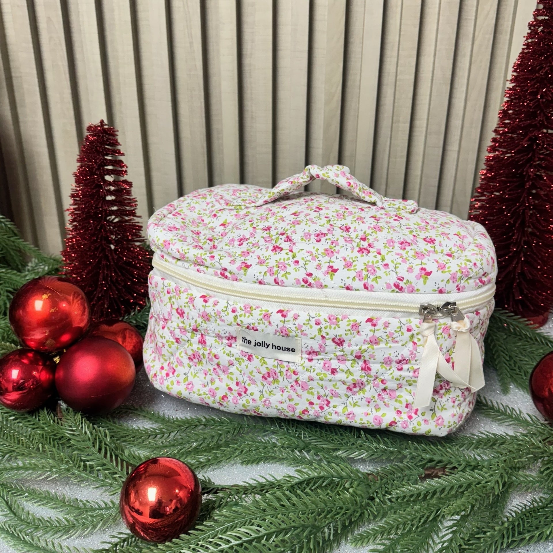 Cosmetiquera Holly - Color Platino