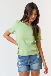 Camiseta May - Color Platino