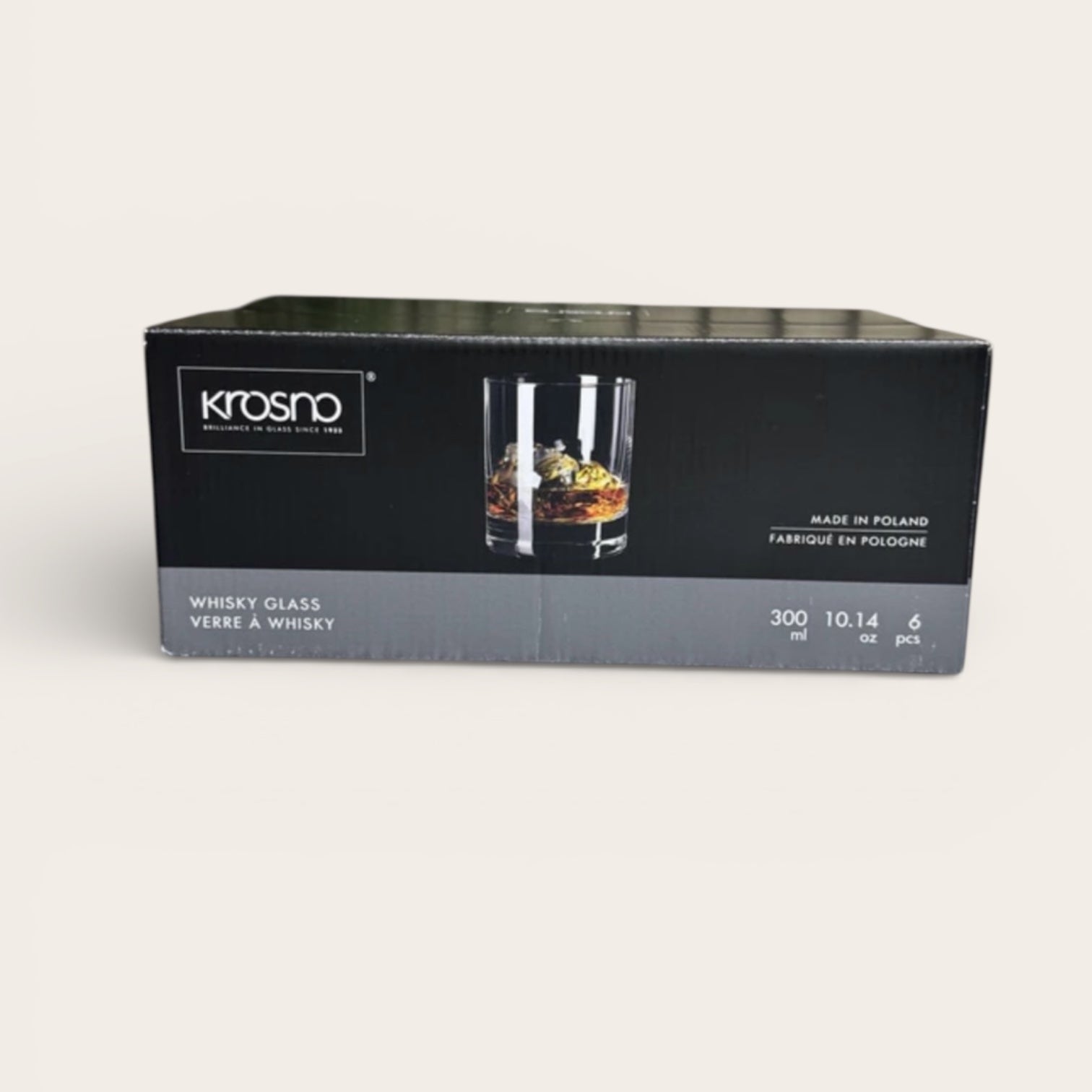 Set 6 Vasos Whisky Krosno