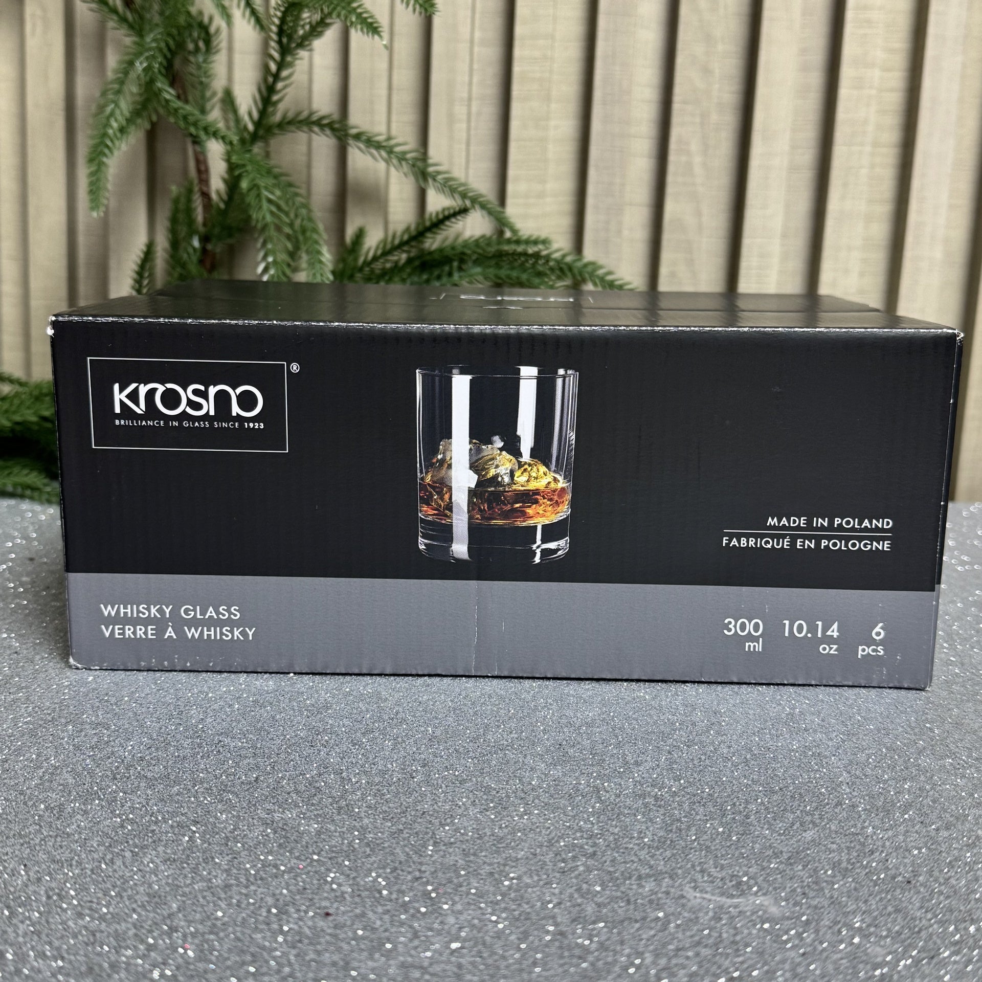 Set 6 Vasos Whisky Krosno