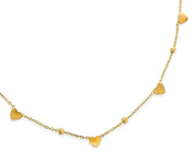 Collar Any - Color Platino