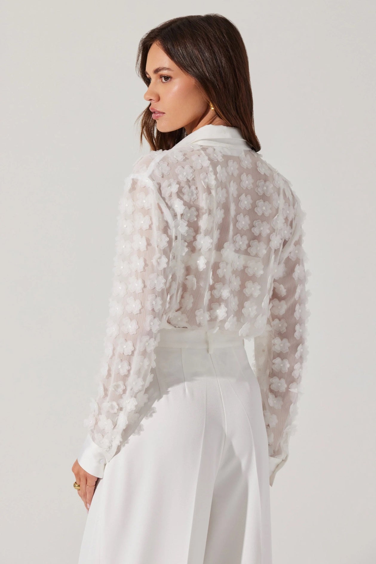 Blusa Ioannis - Color Platino