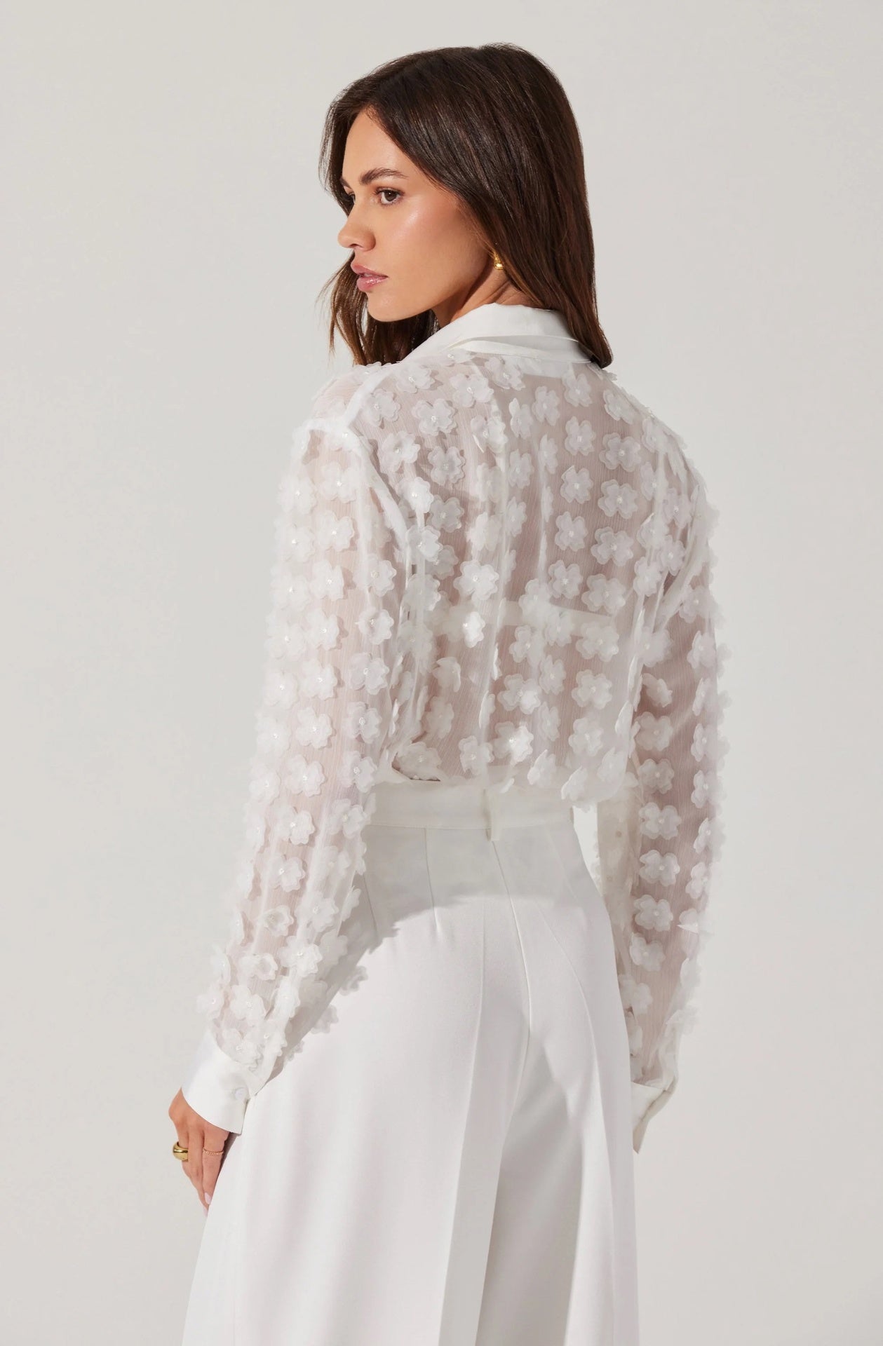 Blusa Ioannis - Color Platino