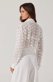 Blusa Ioannis - Color Platino