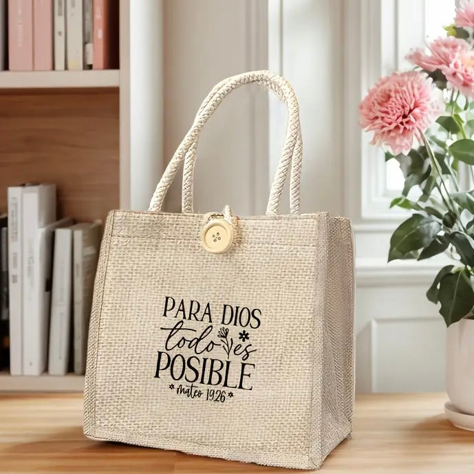 Bolso C/Mensaje Biblicos