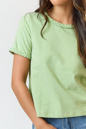 Camiseta May - Color Platino