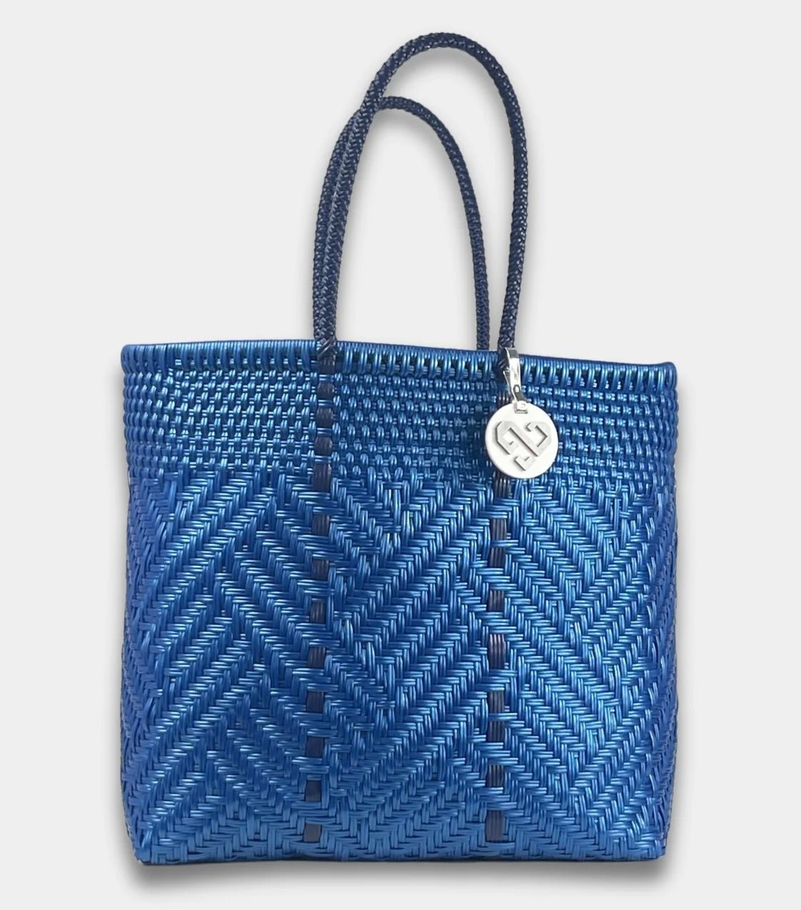 Tote Bag Glimmer - Color Platino