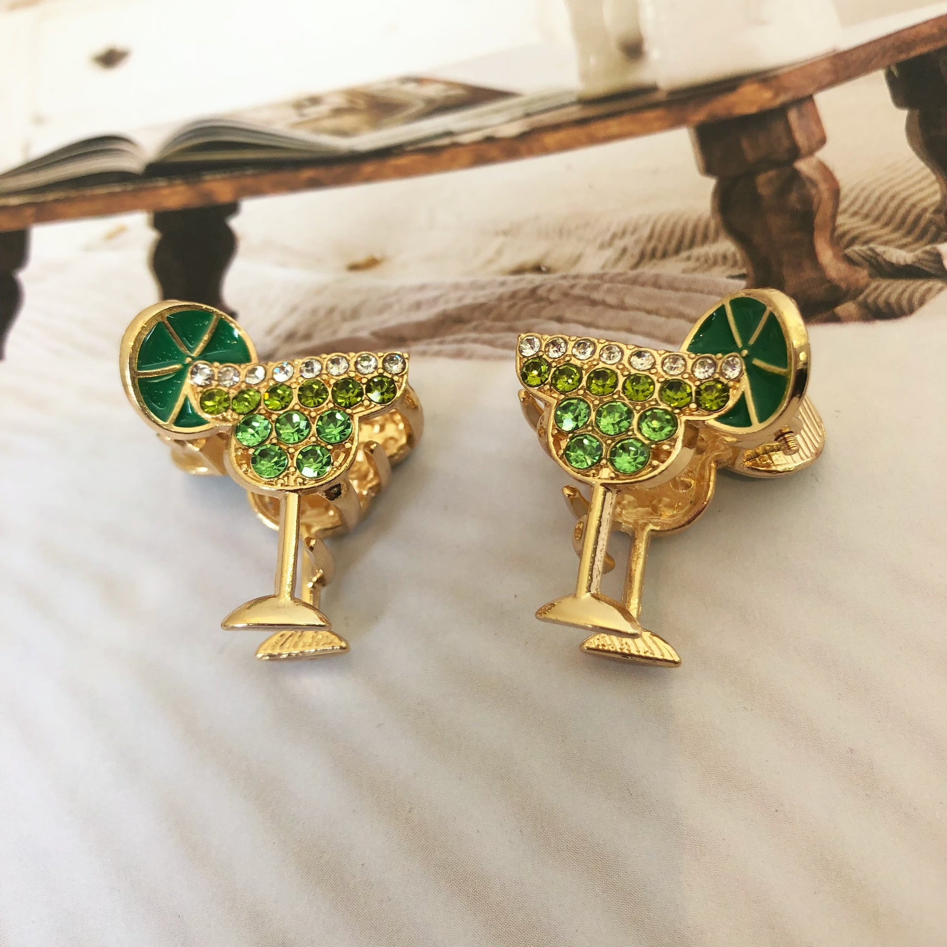 Gancho F/Copas Margaritas - Color Platino