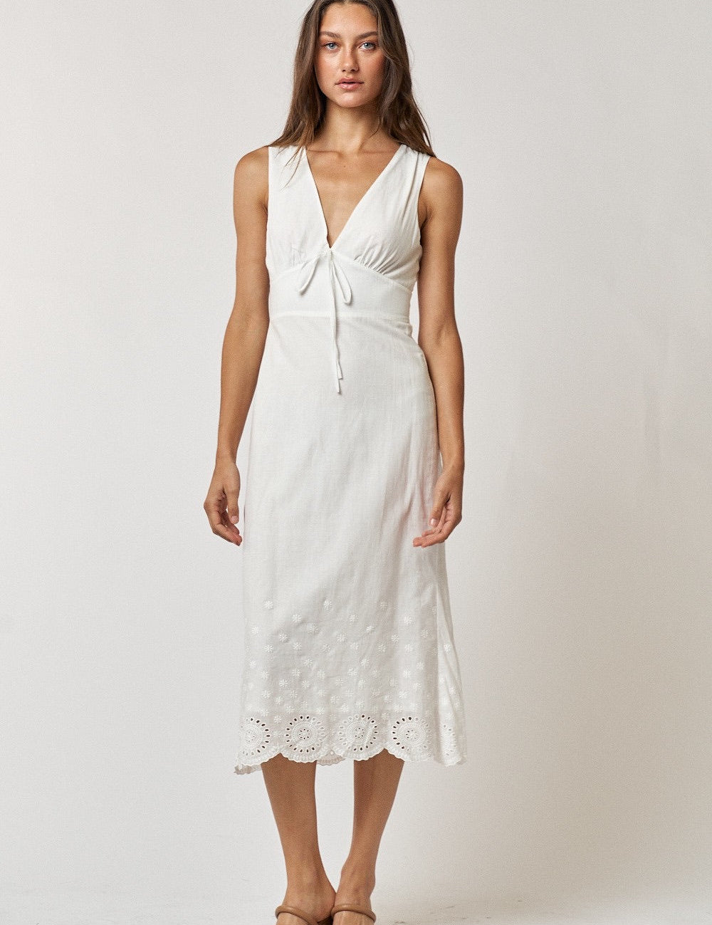 Vestido Hannah - Color Platino
