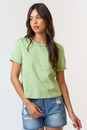 Camiseta May - Color Platino