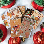 Mini Libretas Navideñas - Color Platino