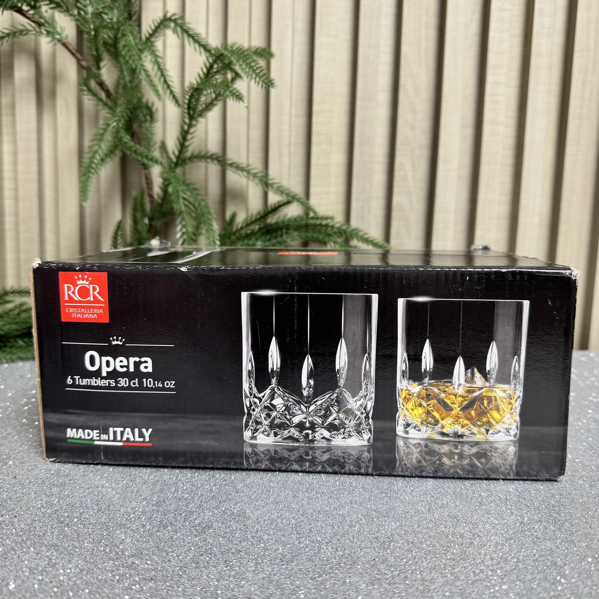 Set 6 Vasos Whisky RCR