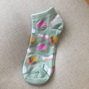 Calcetines Book Figuras - Color Platino