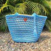 Bolso Playa Dessin - Color Platino