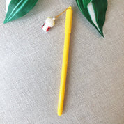 Plumas Charm - Color Platino