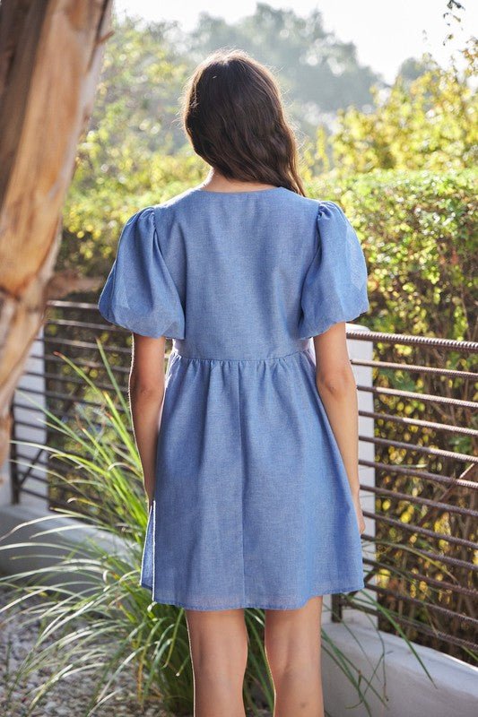 Vestido Kolab - Color Platino