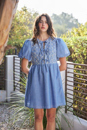 Vestido Kolab - Color Platino