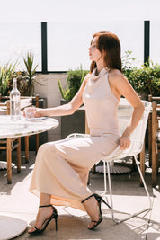 Top Eleonoska - Color Platino